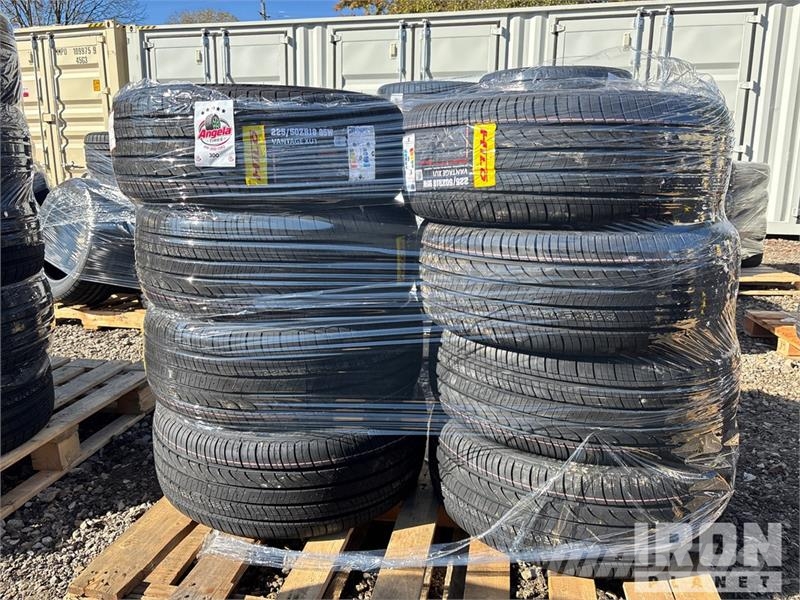  Quantity of (8) 225-50ZR-18 Tires (Unused) 轮胎、车轮、轮圈