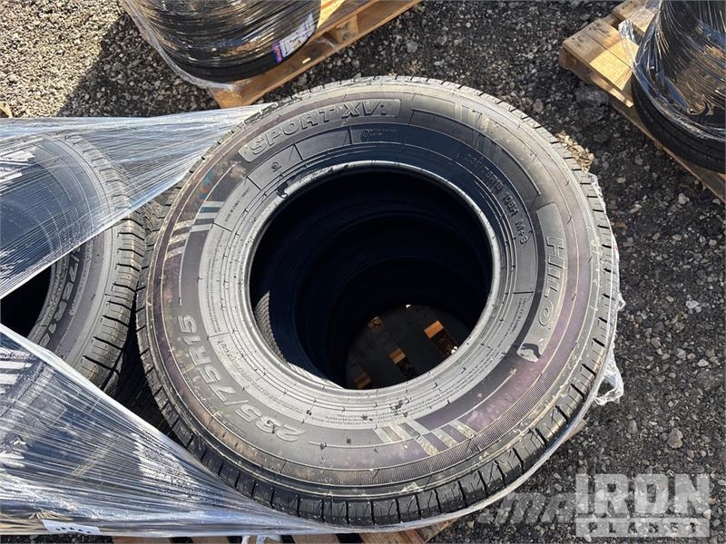 Quantity of (8) 235-75R-15 Tires (Unused) Gume, točkovi i felne