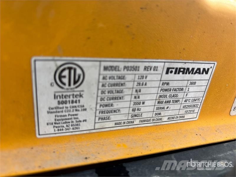 Quantity of (8) Generator Set (Inoperable) Dizel agregati