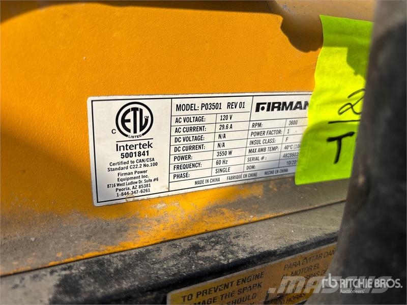 Quantity of (8) Generator Set (Inoperable) Dizel agregati
