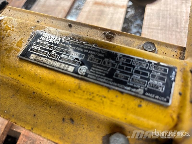Quantity of (8) Generator Set (Inoperable) Dizel agregati