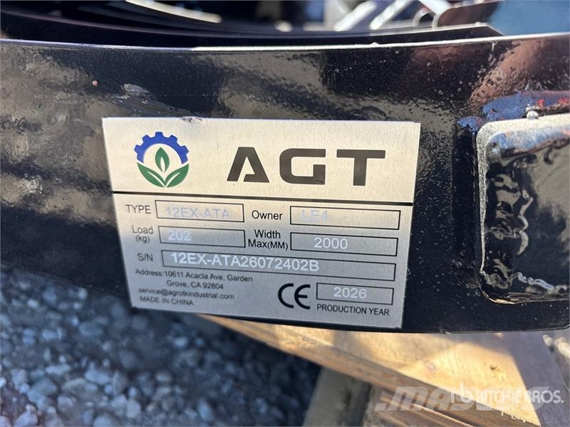  Quantity of (9)  AGT 12EX-ATA Mini Excavator Attac Other components