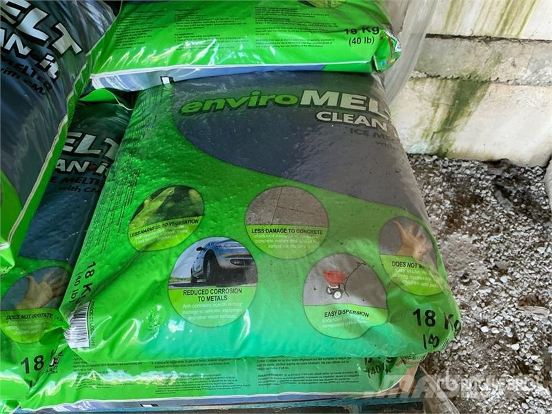 Quantity of (9) Pallets of Ice Melt Muud osad