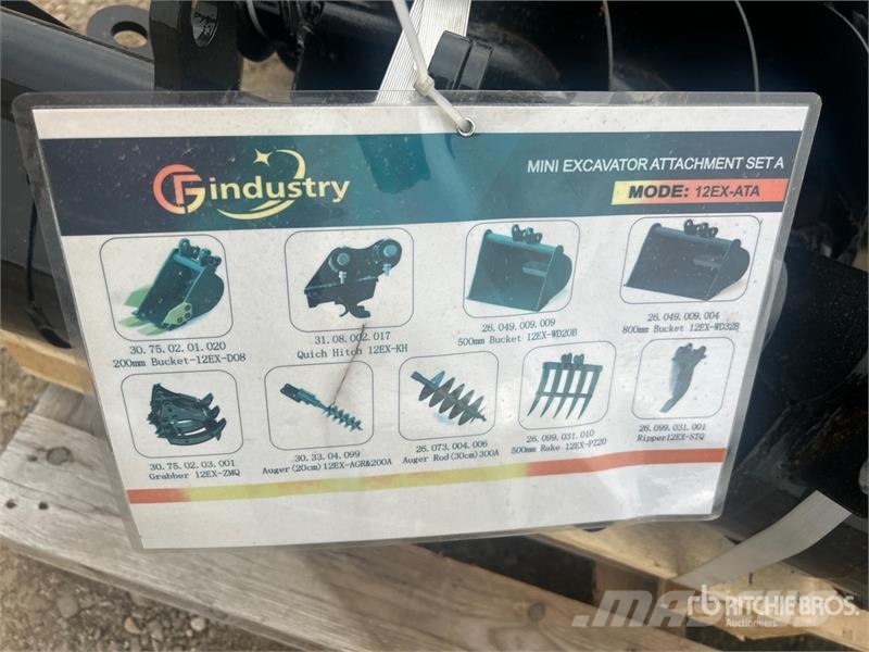 Quantity of AGT Mini Excavator Attachments Andere Zubehörteile