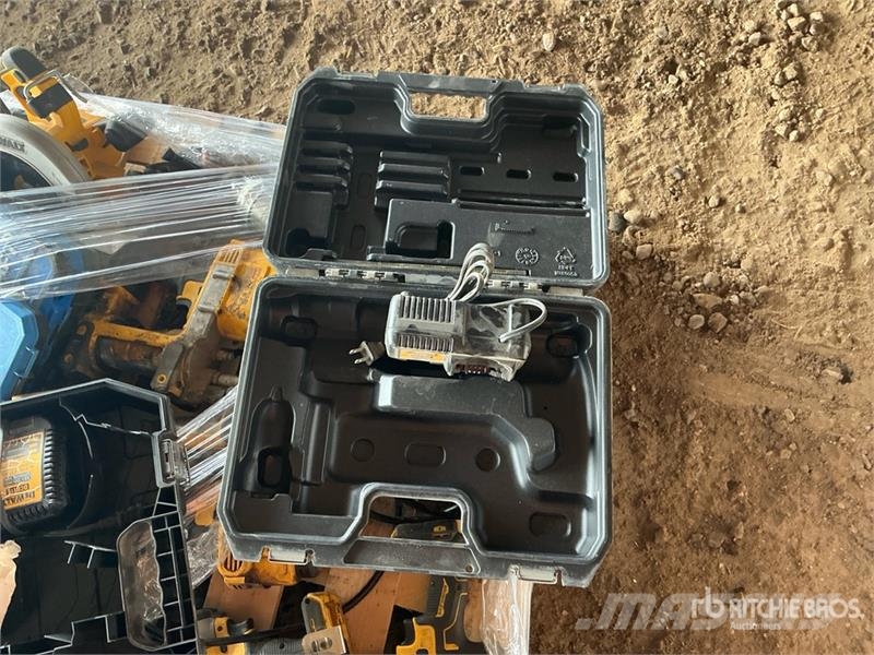 Quantity of Assorted Dewalt Power Tools Other components