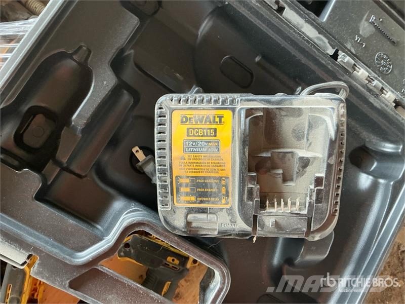 Quantity of Assorted Dewalt Power Tools Other components
