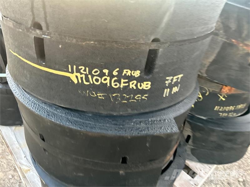  Quantity of Assorted Rubber Otros componentes