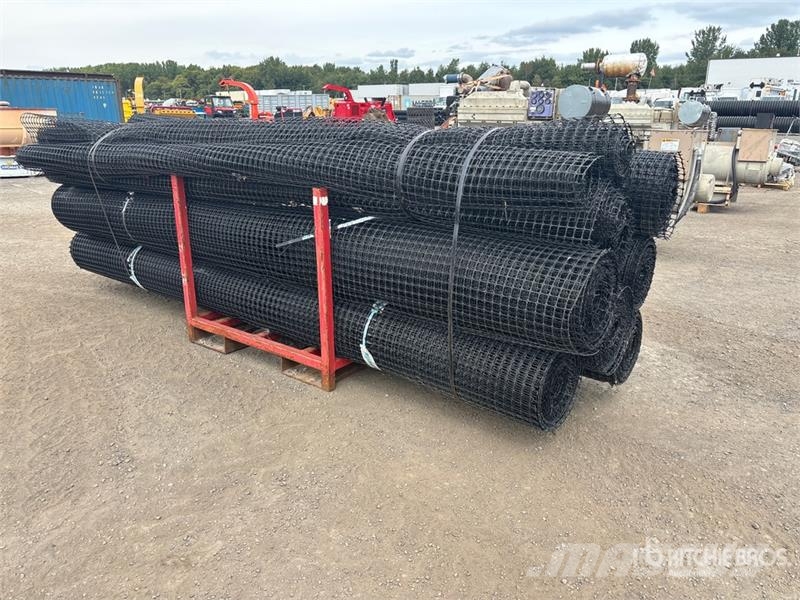 Quantity of Biaxial Geogrids (Unused) Accesorios para máquinas de asfalto