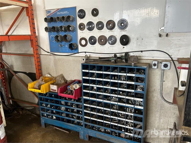 Quantity of Bolt Bin, Assorted Bolts, Washers, Nut Other components