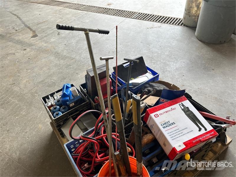 Quantity of Boost Cables, Tools, Chest Waders, Scr Other components