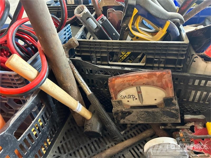 Quantity of Boost Cables, Tools, Chest Waders, Scr Other components
