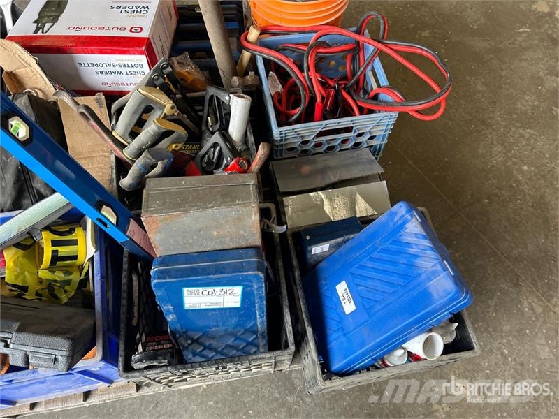 Quantity of Boost Cables, Tools, Chest Waders, Scr Other components
