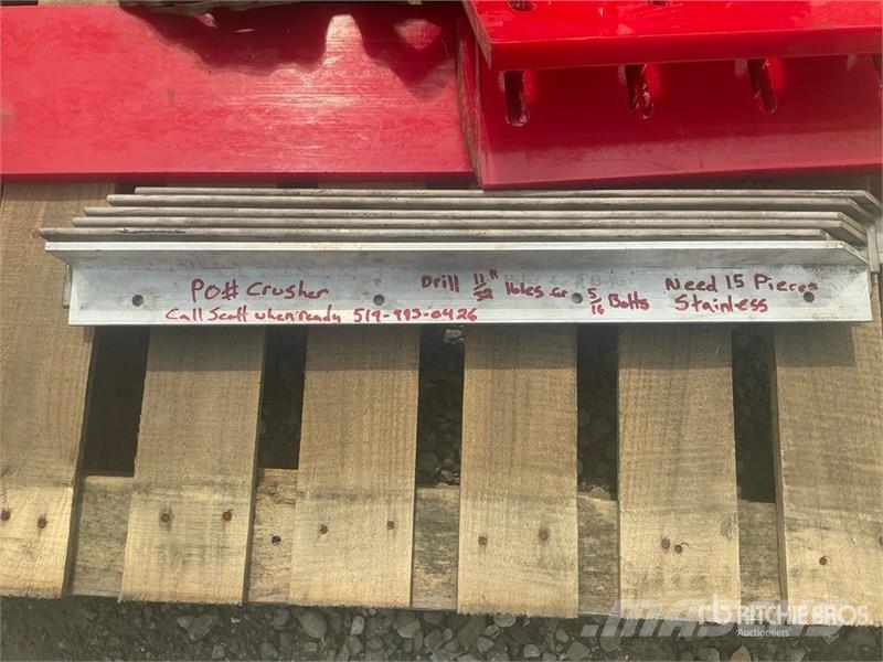 Quantity of Crusher Parts Drugi deli