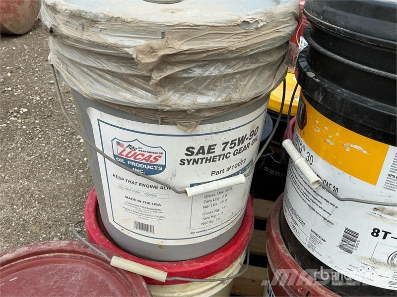 Quantity of Engine/Transmission Fluid Other components