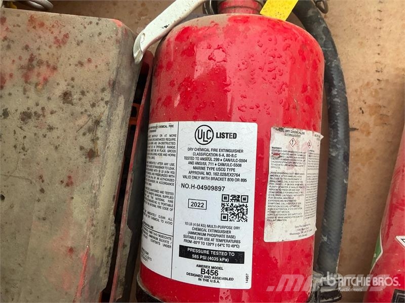 Quantity of Fire Extinguishers Drugi deli