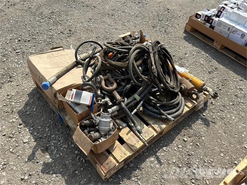  Quantity of Hydraulic Hoses, Cylinders, Fittings Drugi deli