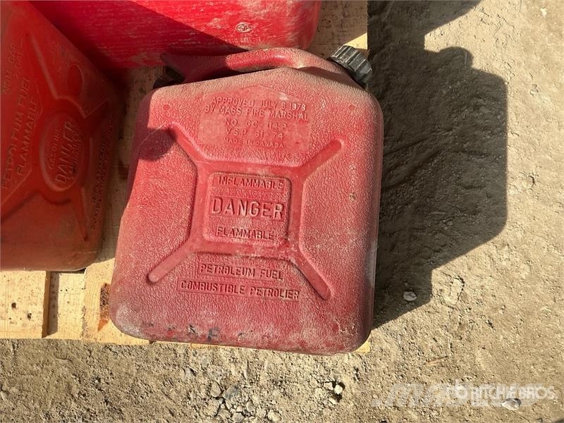 Quantity of Jerry Cans Other components