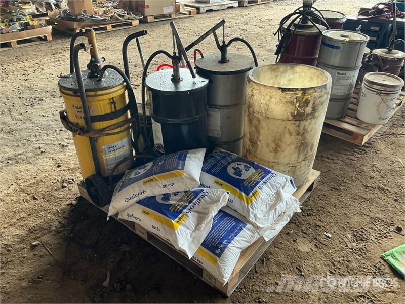Quantity of Lubricant and Grease Pumps Other components