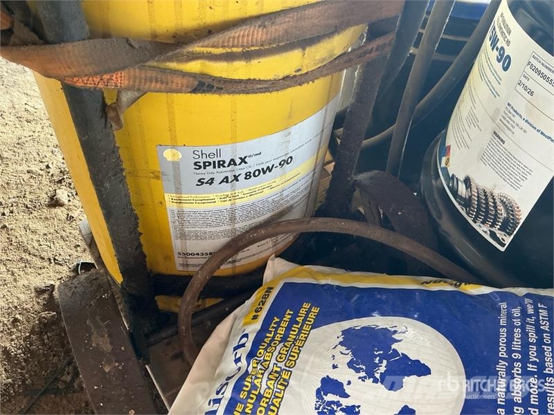 Quantity of Lubricant and Grease Pumps Other components