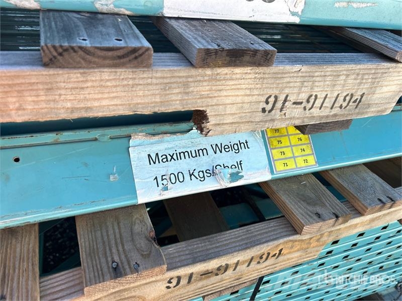  Quantity of Pallet Racking (Unused) Sonstige Baumaschinen