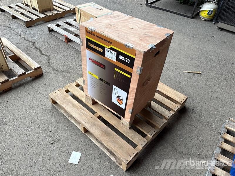 Quantity of Powertek MS120 Vibratory Plate Compac Vibrationsgeräte