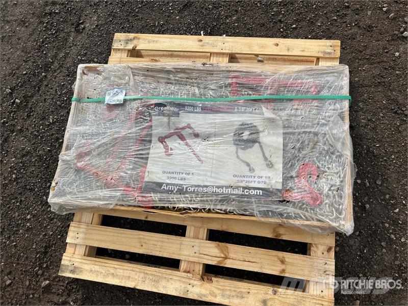Quantity of Ratchet Binders and Chain (Unused) Drugi deli