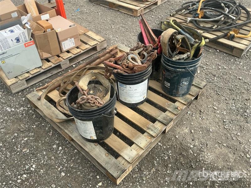 Quantity of Ratchet Straps, bindings, chains and P Drugi deli
