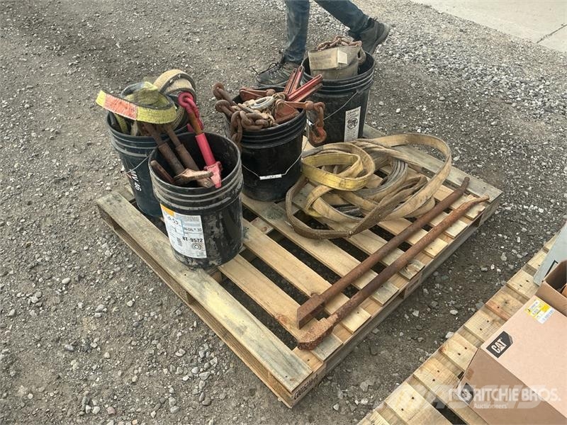 Quantity of Ratchet Straps, bindings, chains and P Drugi deli