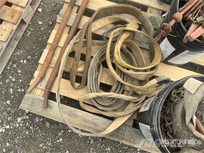 Quantity of Ratchet Straps, bindings, chains and P Drugi deli