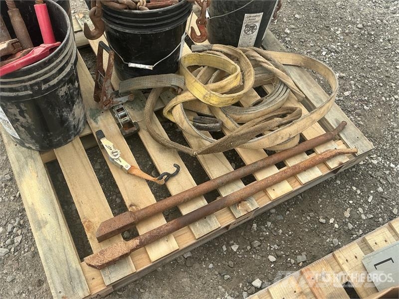 Quantity of Ratchet Straps, bindings, chains and P Drugi deli