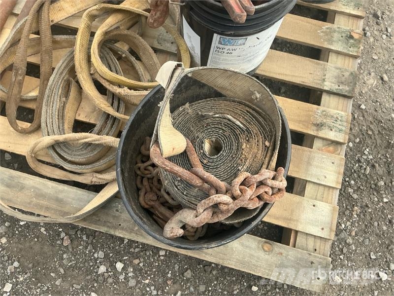 Quantity of Ratchet Straps, bindings, chains and P Drugi deli