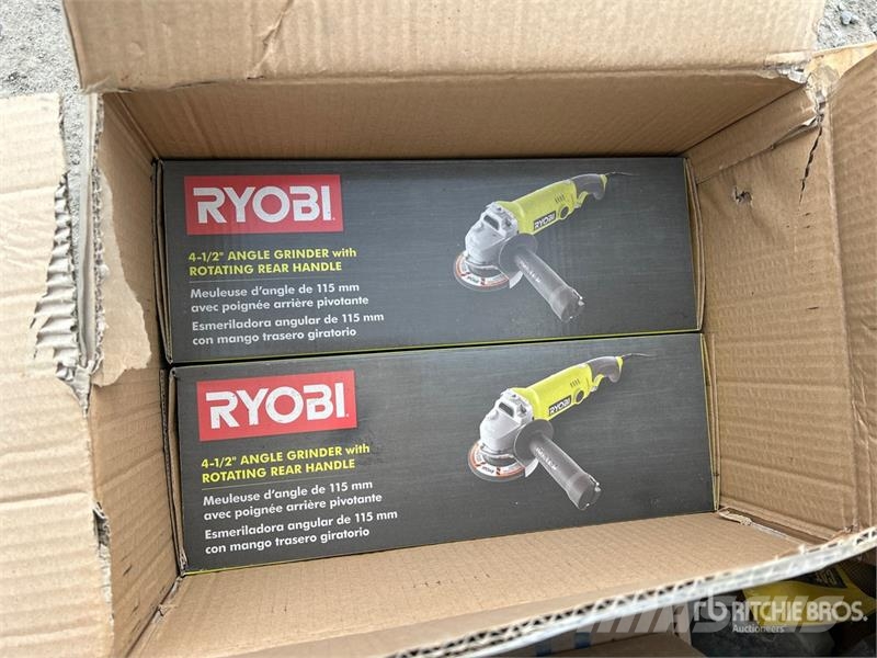 Quantity of Ryobi Angle Grinders, Mixed Signs, Bob Drugi deli