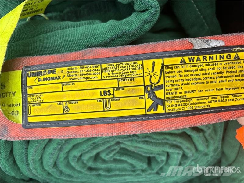 Quantity of Sling Crane spares & accessories