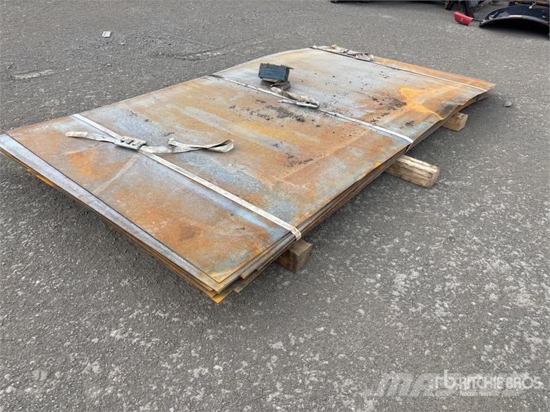  Quantity of Steel Plates Andre komponenter