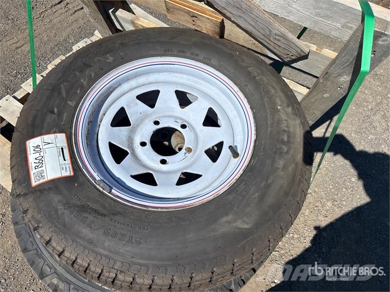 Quantity of Tires Tyres, wheels and rims