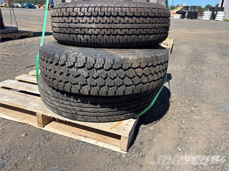 Quantity of Tires Tyres, wheels and rims