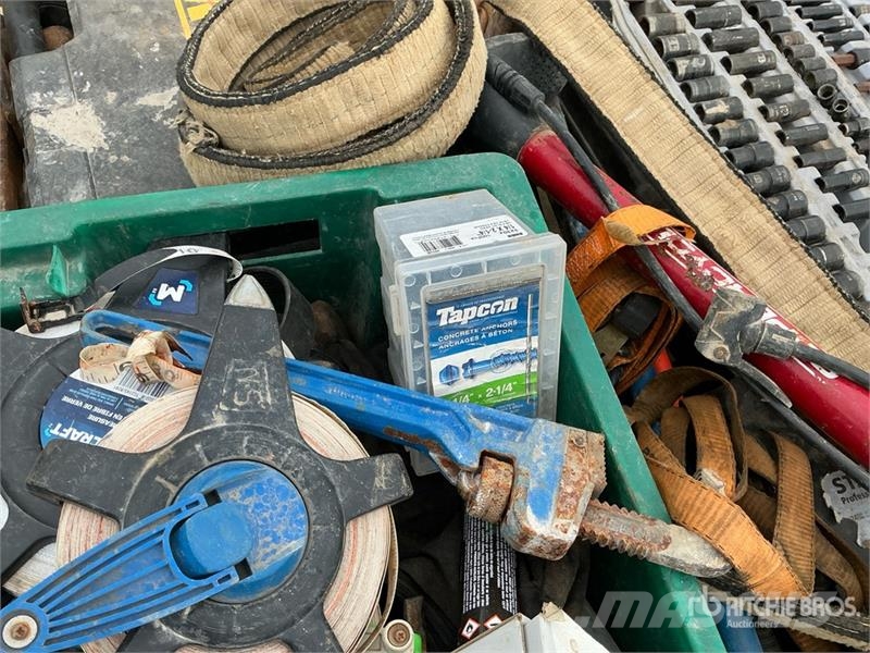  Quantity of Tools and Miscellaneous Parts Other components