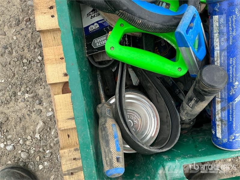  Quantity of Tools and Miscellaneous Parts Other components
