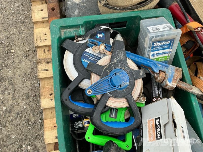 Quantity of Tools and Miscellaneous Parts Other components