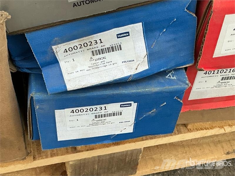 Quantity of Truck Parts Transportes - Outros