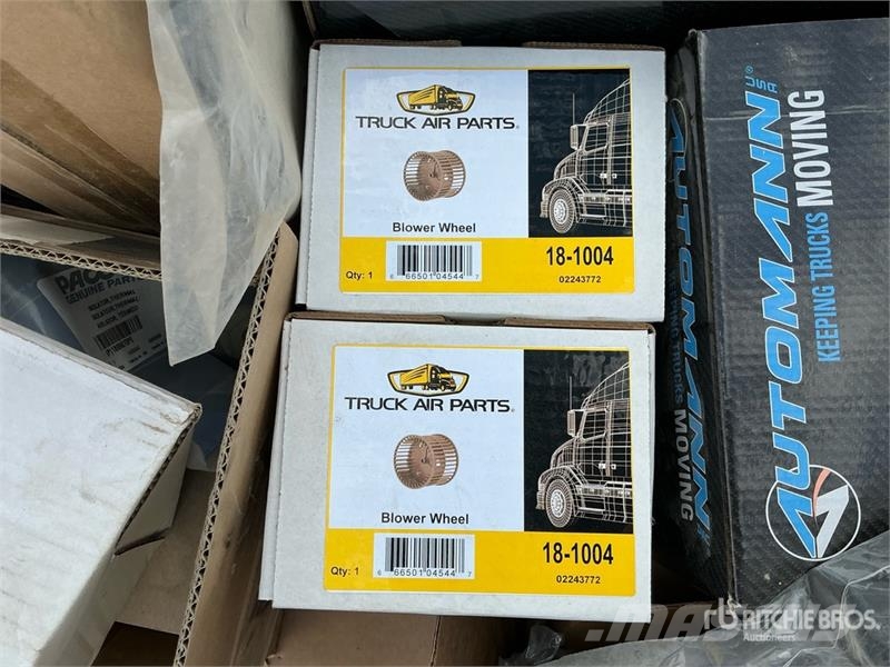 Quantity of Truck Parts Transportes - Outros