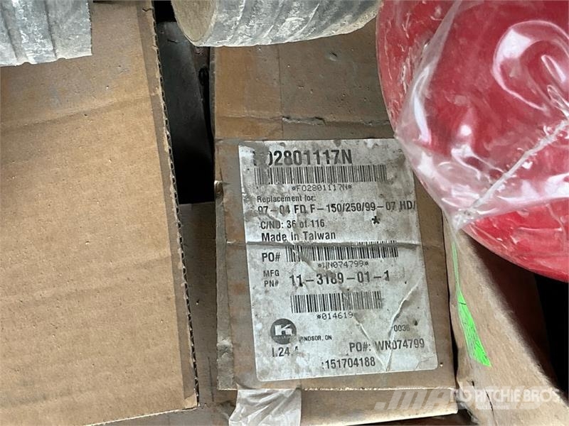 Quantity of Truck Parts Transport - Autres