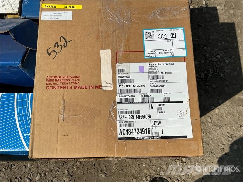 Quantity of Truck Parts Ostale kargo komponente