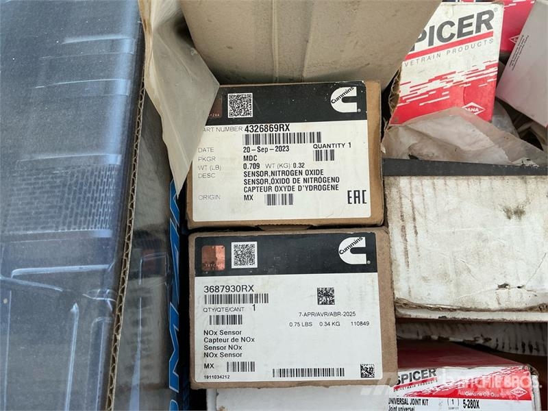 Quantity of Truck Parts Transportes - Outros