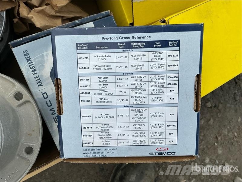  Quantity of Truck/Trailer Parts Drugi deli