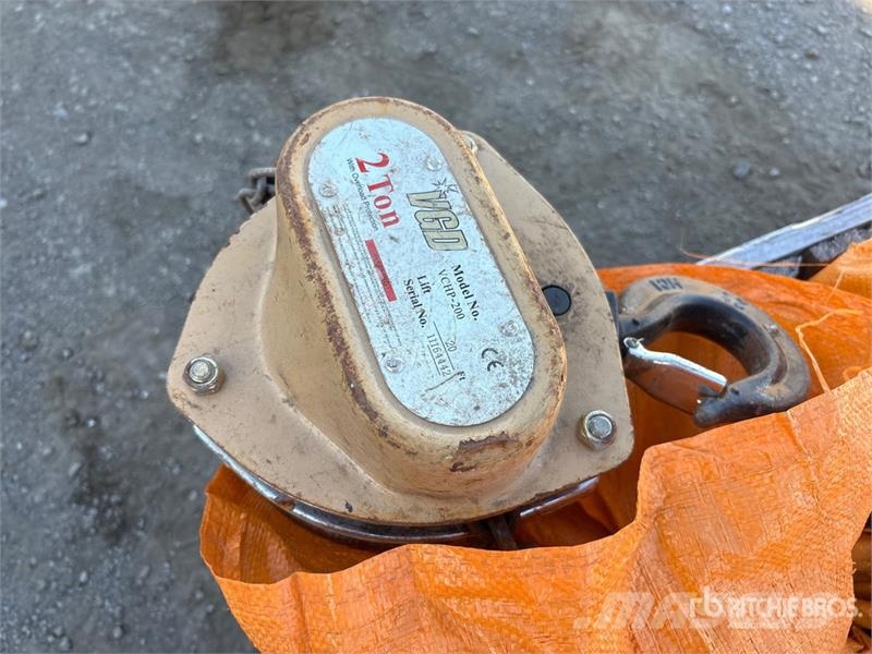  Quantity of VGD VCHP-200 2 Ton Manual Chain Hoists Άλλα εξαρτήματα