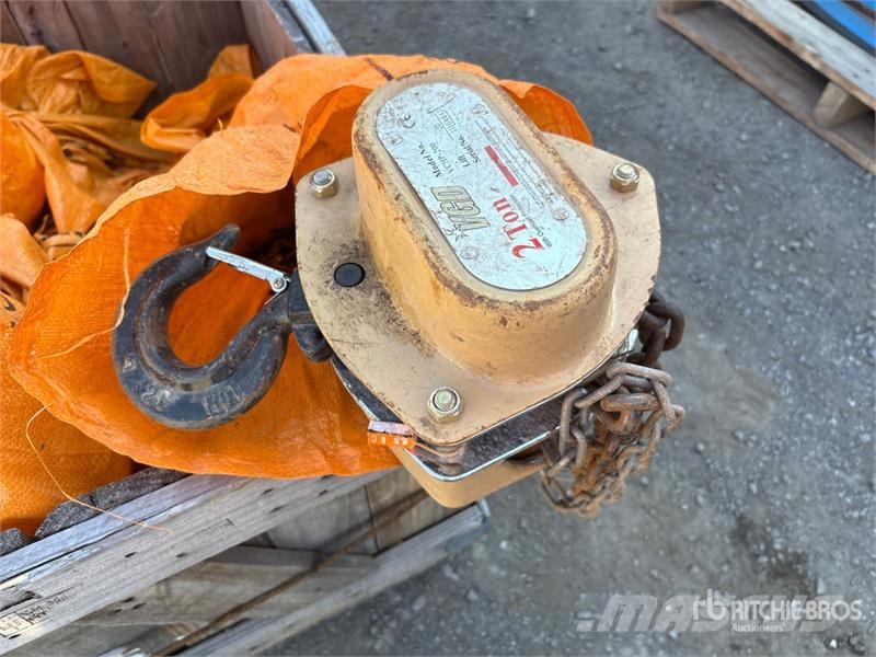  Quantity of VGD VCHP-200 2 Ton Manual Chain Hoists Άλλα εξαρτήματα