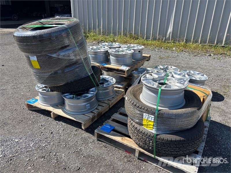 Quantity of Wheels Tyres, wheels and rims