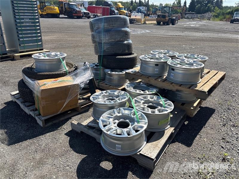 Quantity of Wheels Tyres, wheels and rims