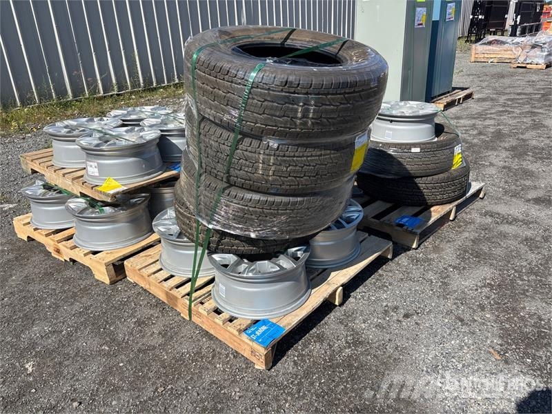 Quantity of Wheels Tyres, wheels and rims
